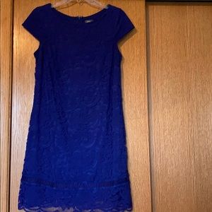 Dark violet gorgeous dress